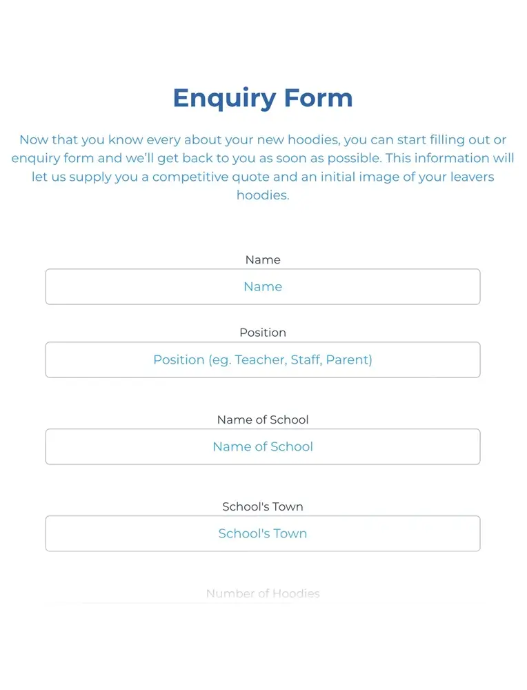 Enquiry-Form