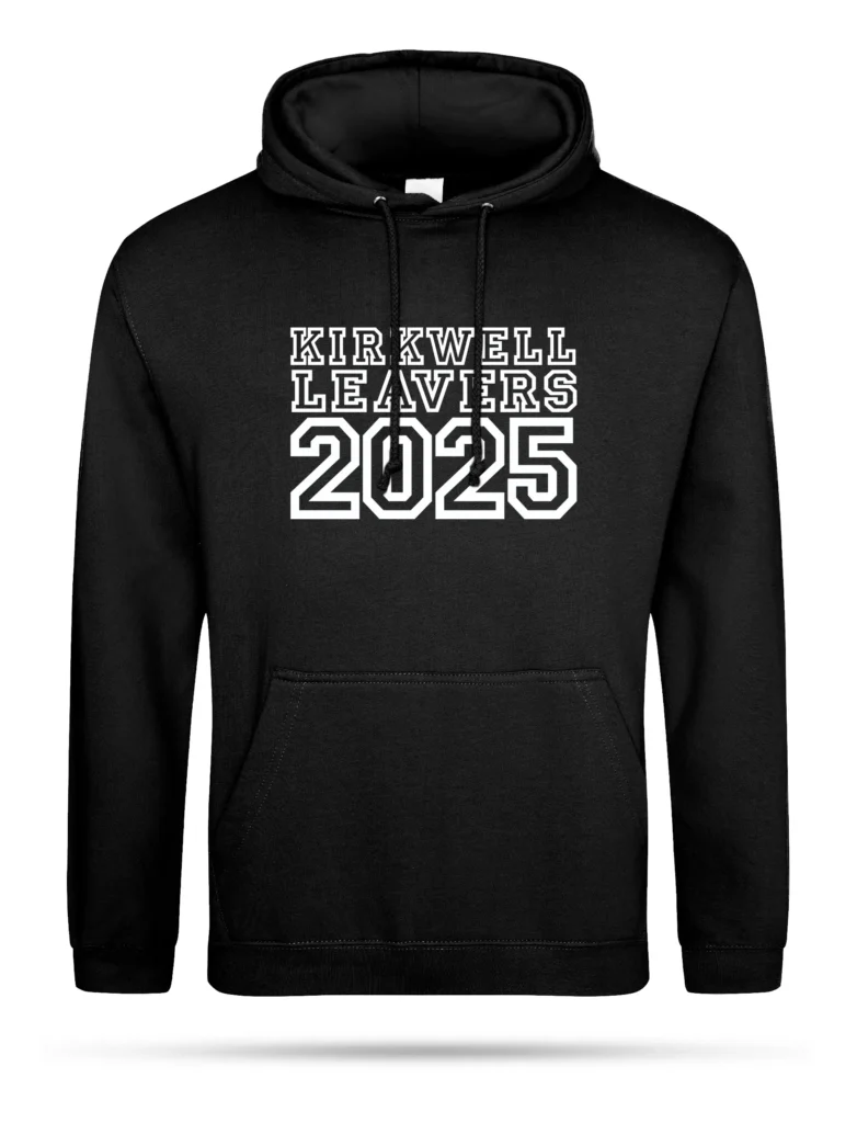 Black Leavers Hoodie