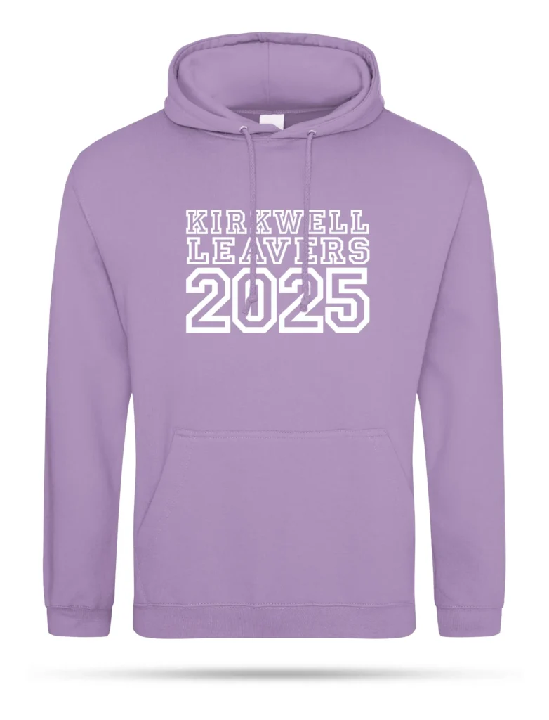 Digital Lavender Leavers Hoodie