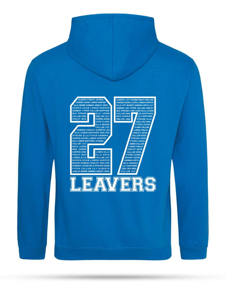 Leavers Hoodies Scotland 2027