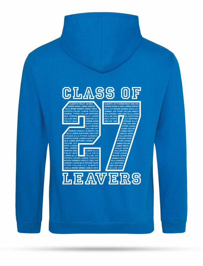 Leavers Hoodies Scotland 2027