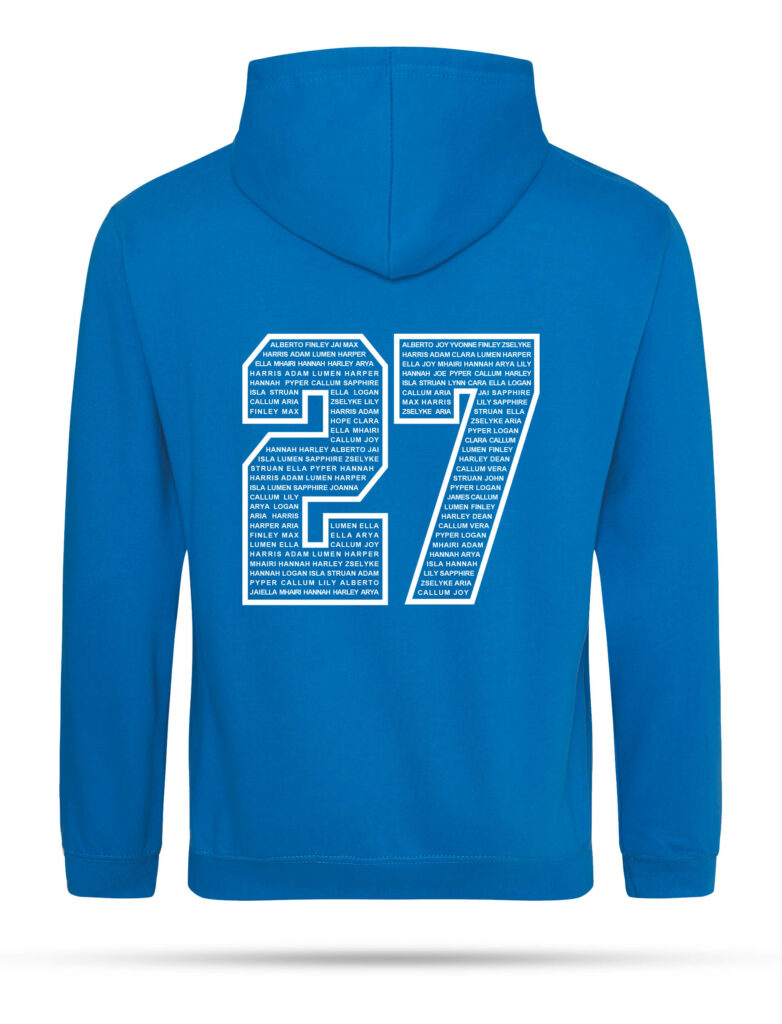 Leavers Hoodies Scotland 2027